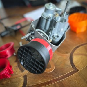 Carburetor-box venturi